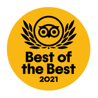 Tripadvisor Travelers' Choice 2021 Best of the Best