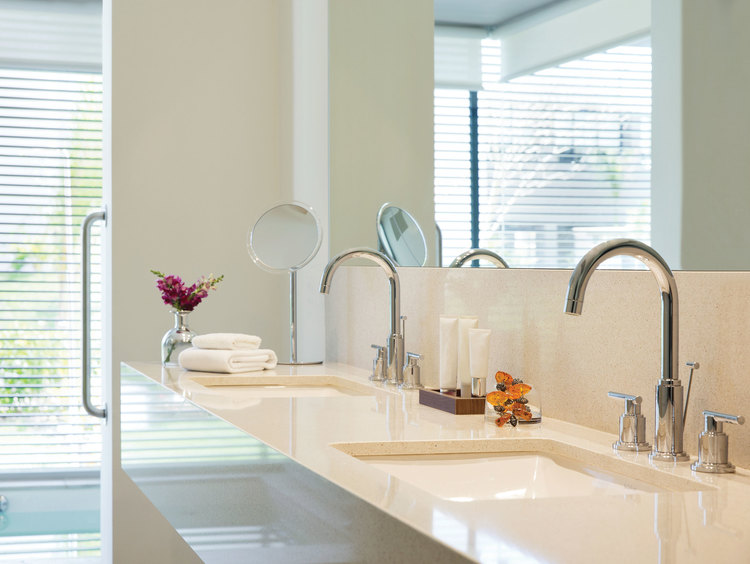 Tropical Resort Bathroom Design