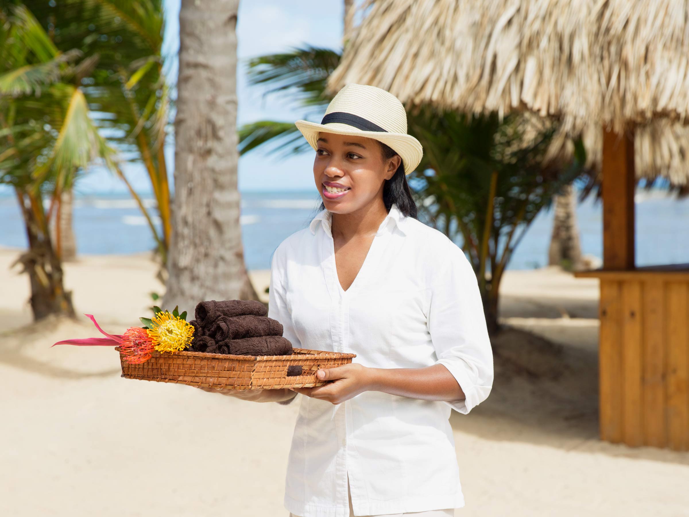 Punta Cana Resort Beach Waiter